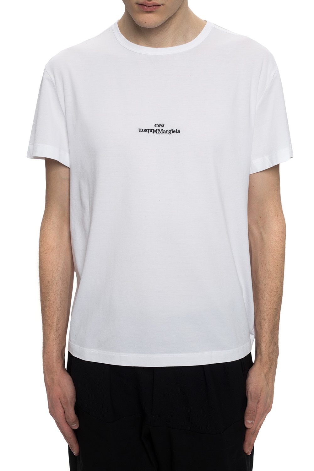 Maison Margiela T-shirt with logo | Men's Clothing | Vitkac